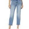 Liverpool Crop Straight 27" in Thyme | Jeans