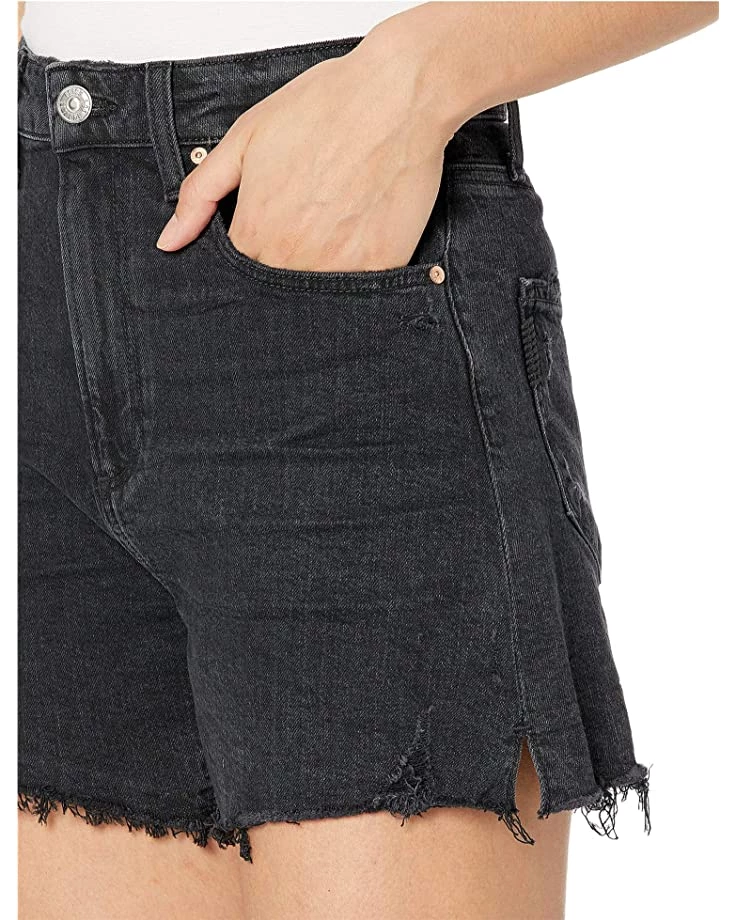Paige Dani Shorts in Dark Raven Destructed 5 Paige Dani Shorts in Dark Raven Destructed - Image 3
