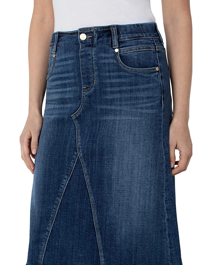 Liverpool Gia Glider Pull-On Midi Skirt in Flagstone | Skirts 6 Liverpool Gia Glider Pull-On Midi Skirt in Flagstone | Skirts - Image 4