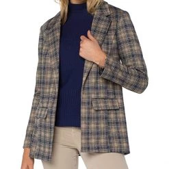 Liverpool Boyfriend Blazer w/ Princess Darts | Coats & Outerwear