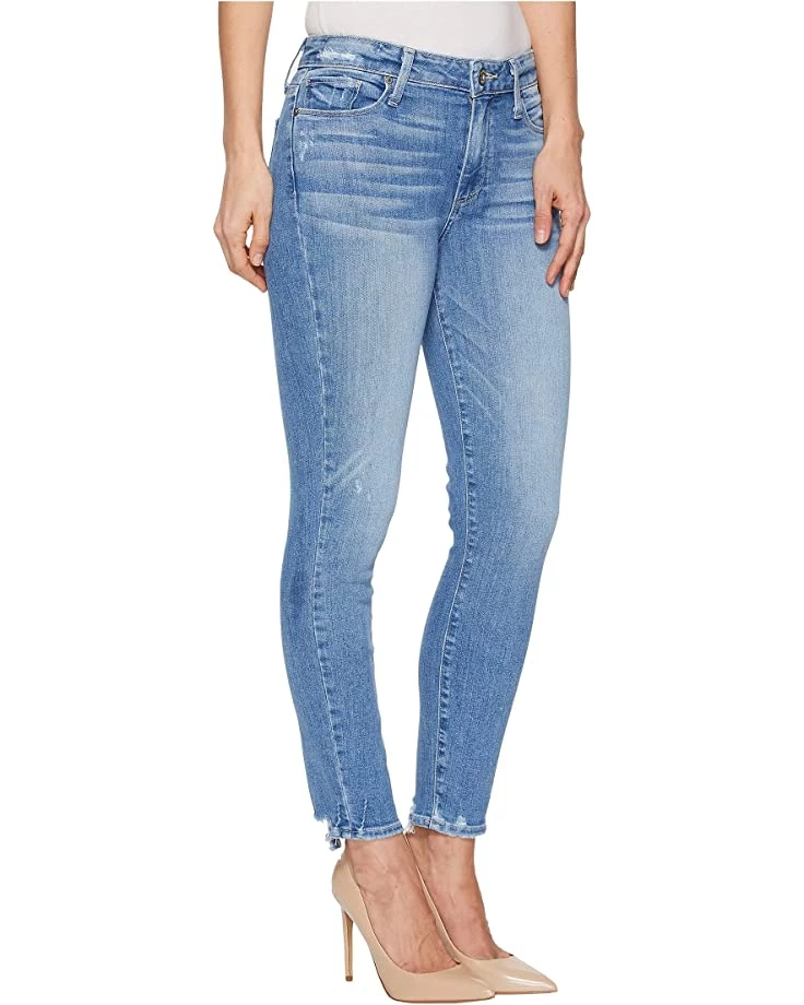 Paige Hoxton Crop in Atterbury/Torn Hem | Jeans 6 Paige Hoxton Crop in Atterbury/Torn Hem | Jeans - Image 4