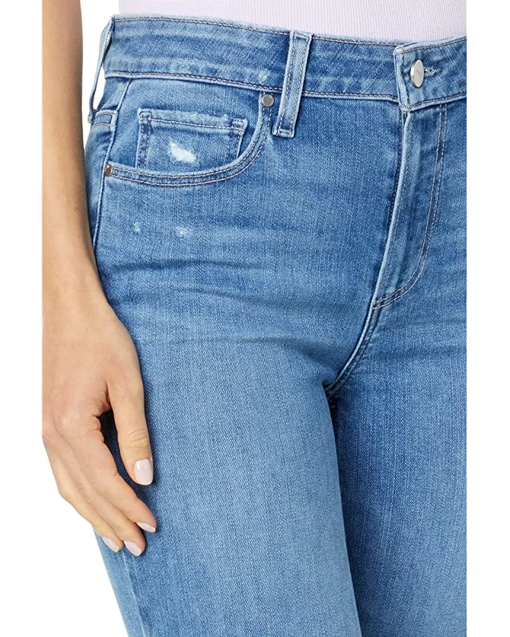 Paige Hoxton Crop in Bliss Distressed/Ragged Fray Hem | Jeans 5 Paige Hoxton Crop in Bliss Distressed/Ragged Fray Hem | Jeans - Image 3