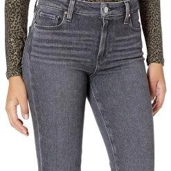 Paige Cindy w/ Raw Hem in Ash Black | Jeans -Paige Sales Store 91pGkhMvh4L. AC SR736920