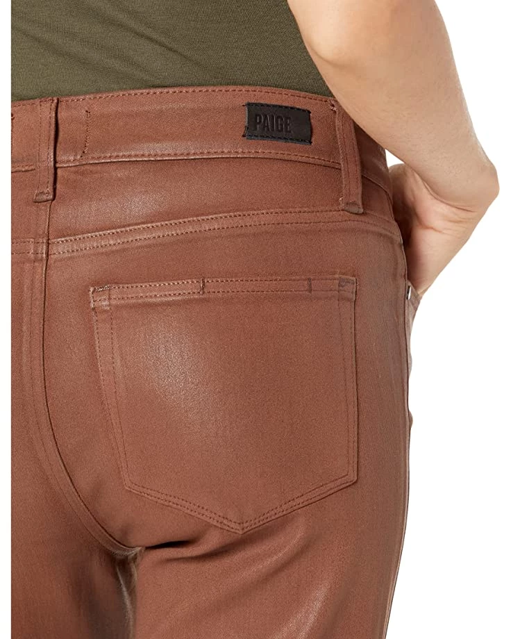Paige Genevieve in Cognac Luxe Coating | Jeans 5 Paige Genevieve in Cognac Luxe Coating | Jeans - Image 3