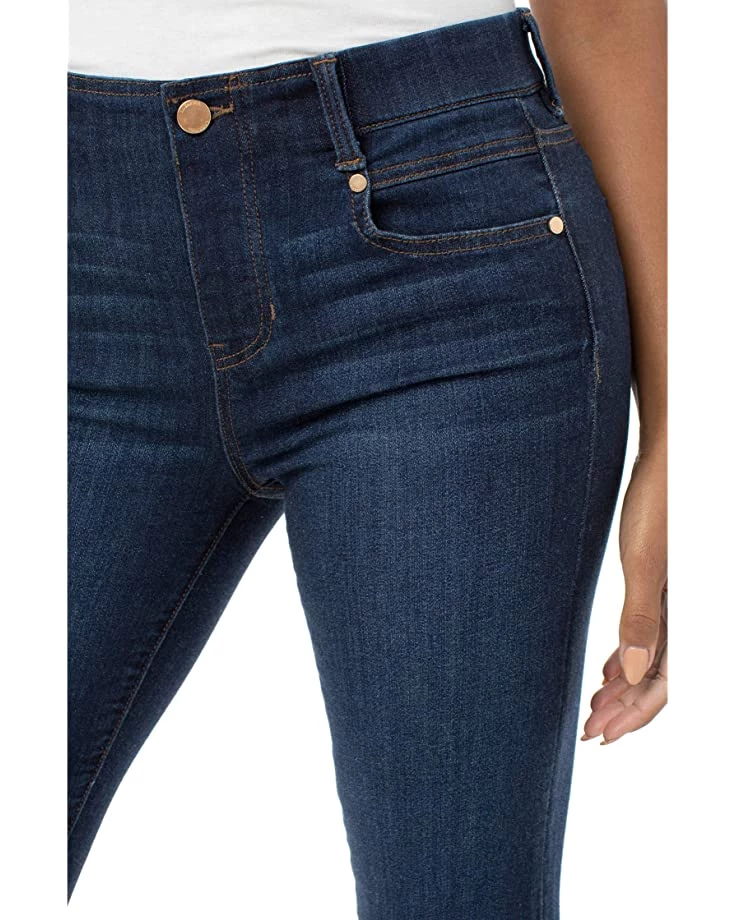 Liverpool Petite Gia Glider Slim Pull-On with Fake Fly in Dorsey | Jeans 4 Liverpool Petite Gia Glider Slim Pull-On with Fake Fly in Dorsey | Jeans - Image 2