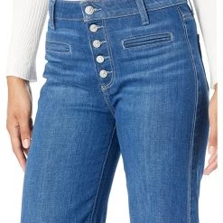 Paige Leenah Exposed Button Fly Faux in Soraya | Jeans -Paige Sales Store 91xou11xo L. AC SR736920